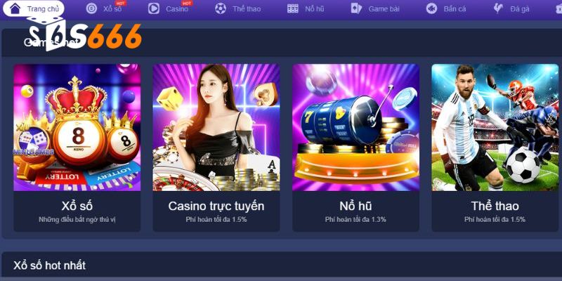 Người chơi cần nạp tiền S666 mới có thể tham gia chơi game.